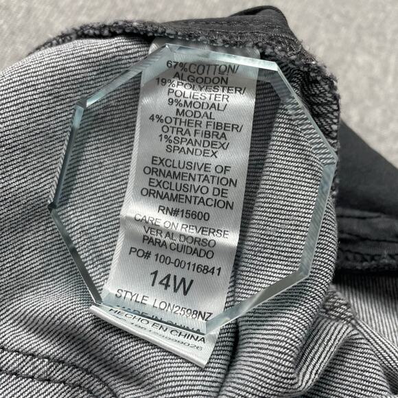 Women's Gray Jeans - Picture 10 of 16